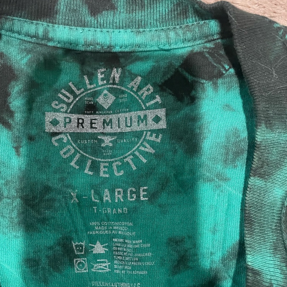 Sullen Art Collective Men's Green Short Sleeve Tee